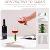 Christmas Tree Stemmed Wine Glasses 360ml Holiday Drinking Goblets Cups