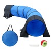 Rain Queen 10 Foot Dog Agility Tunnel with Sandbagsl -