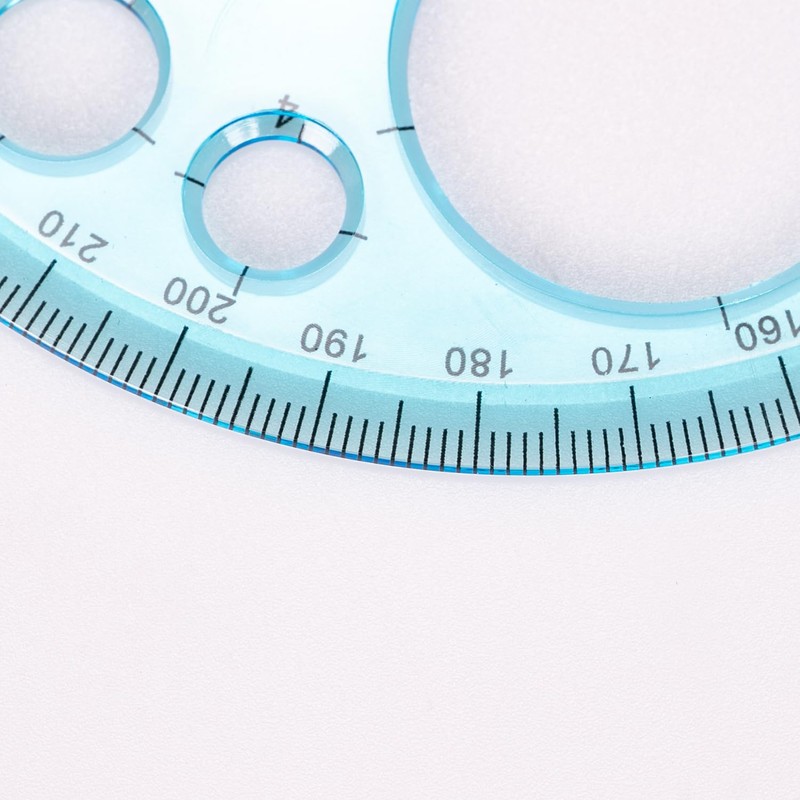 Acooruiteng Circle Round Stencil Template Geometric Stencils Multifunctional Measuring Tools