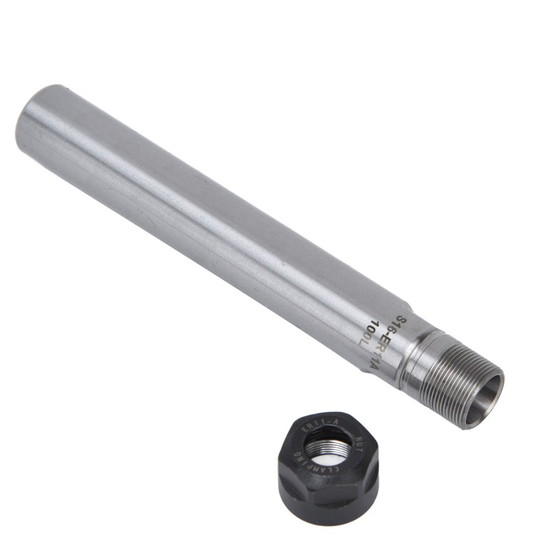 Straight Shank Tool Holder ER11 Collet Extension Rod CNC Lathe