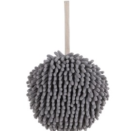MEIYITIANNVSHEN Hanging Hand Towel Ball Little Towel Ball Chenille Fluffy Decorative for Kitchen Washstand or Powder Room