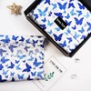 Hjvvr Tissue Paper,20sheets Wrapping Paper with Blue Butterfly,50x35cm for Birthday