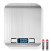 ZONSEL 1 Pack Food Kitchen Scale, LCD Display Digital Grams