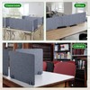 Buryeah 3 Pcs Desk Dividers 23.6" x 47.2", 23.6" x