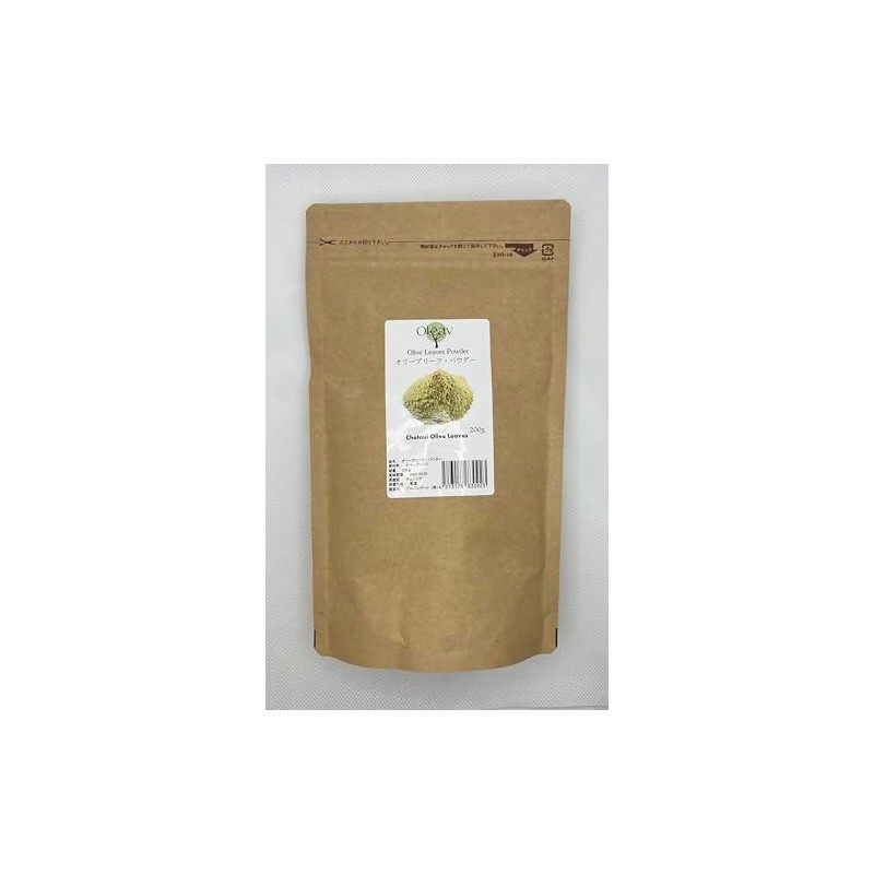 Olive Leaf Powder, 7.1 oz (200 g), Naturally Cultivated (No