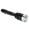 Camping Flashlight 5000LM Lengthened IPX5 Waterproof Anodized Black T6 Lamp