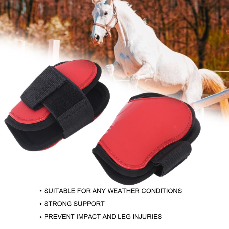 Horse Tendon Boots Horse Riding Fetlock Protectors PU Shell Horse