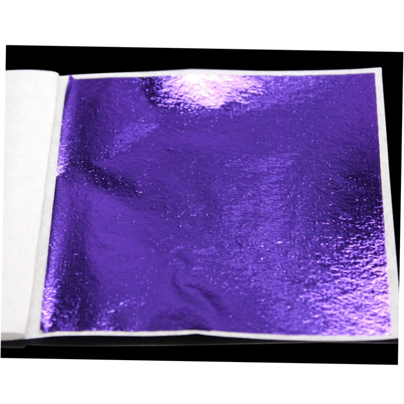 TEHAUX 3sets Gold Foil Paper Immitation Leaf Sheets Shiny Foil