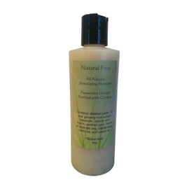 Natural First Peppermint Infused w/Ginseng Hair Growth Stimulating Shampoo - Chemical & Paraben Free 8oz