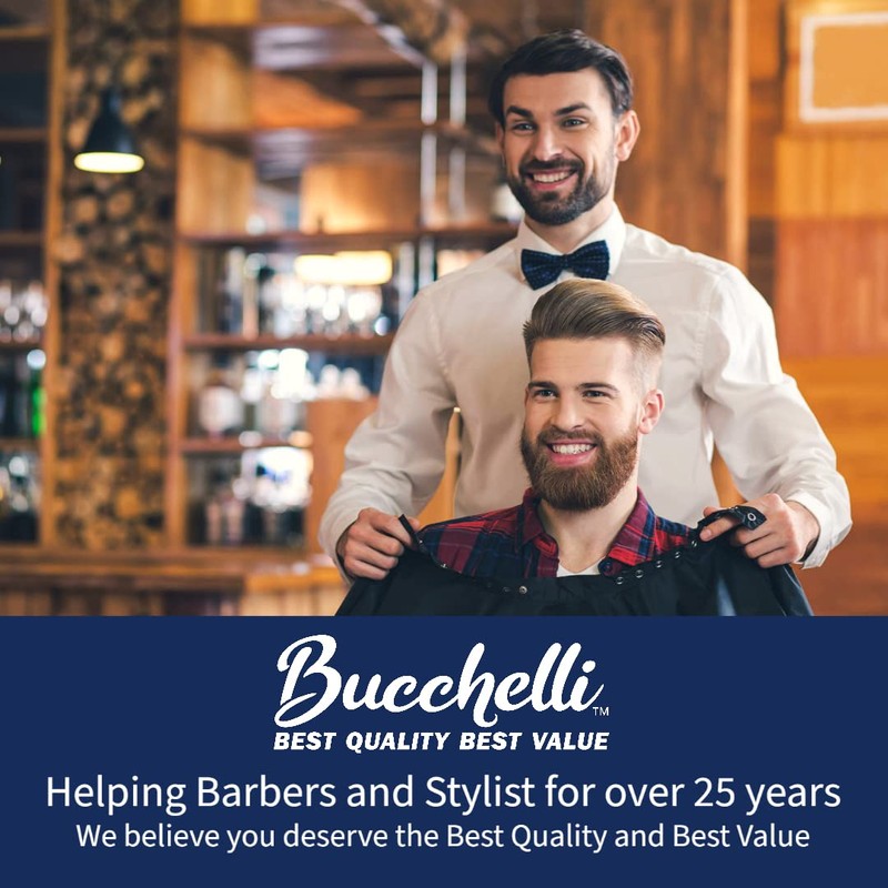 Bucchelli Black Straight Razor W/Pack Of 10 Blades-R29bk