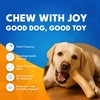 MINOWILD Coffee Wood Dog Chew Toy for Medium Dogs Under