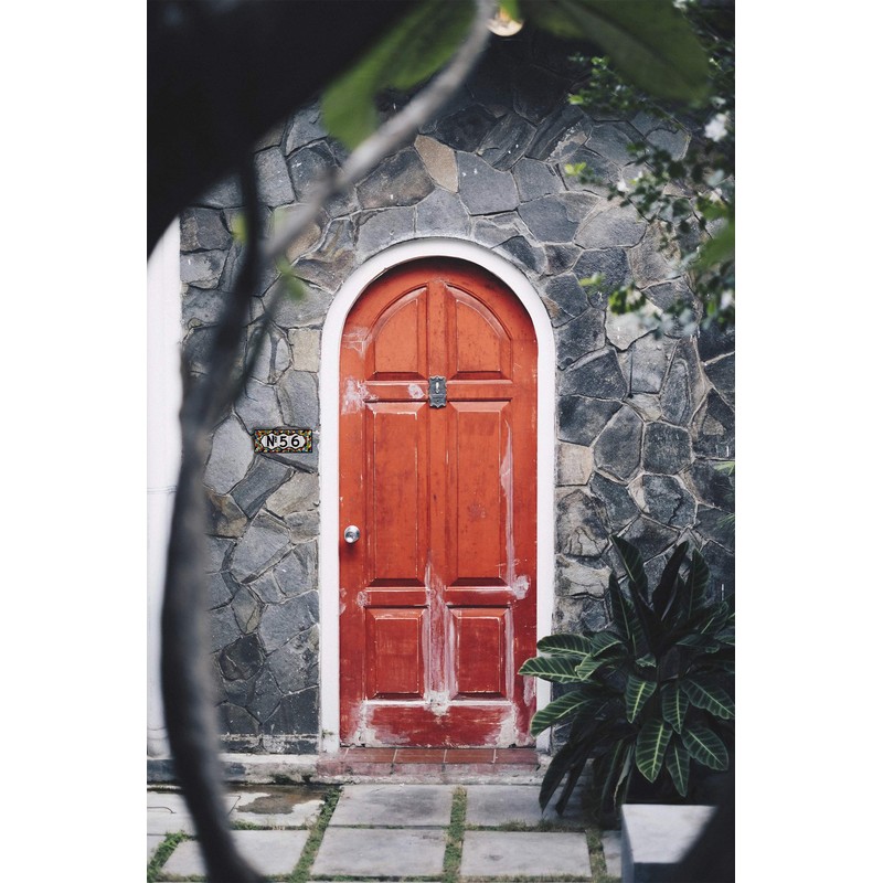 TORO DEL ORO House Numbers. Tile Numbers and Letters. Enameled