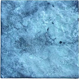 Tenedos Santa Catalina Aquamarine 6x6 Blue Square (Exact Size 5.75 Inch) Glossy Glazed Porcelain Floor Wall Pool Tile Backspalsh for Swimming Pools, Kitchen, Bathroom Shower, Accent Decor (1 Piece)