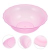 Plastic Face Washing Basin with Floral Ears Multi-Functional Skincare Accessories