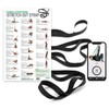 OPTP Original Stretch Out Strap XL with Stretching Exercise Poster