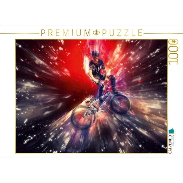 CALVENDO Puzzle BMX Universe 1000 Pieces Laying Size 64 x