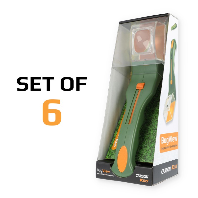 Carson BugView Bug Catcher Indoor and Outdoor Tool and Magnifier