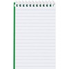 National Memo Book, Narrow Ruling, Top-Bound, Assorted Colors, 3" x