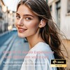 Wireless Earbuds for Women, Bluetooth Headphones with LED Display,Over Ear
