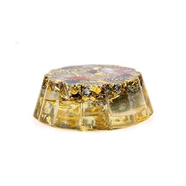 Orpanit® Orgonite Mayan Temple, 100% Real Orgonite, Protection Against EMF,
