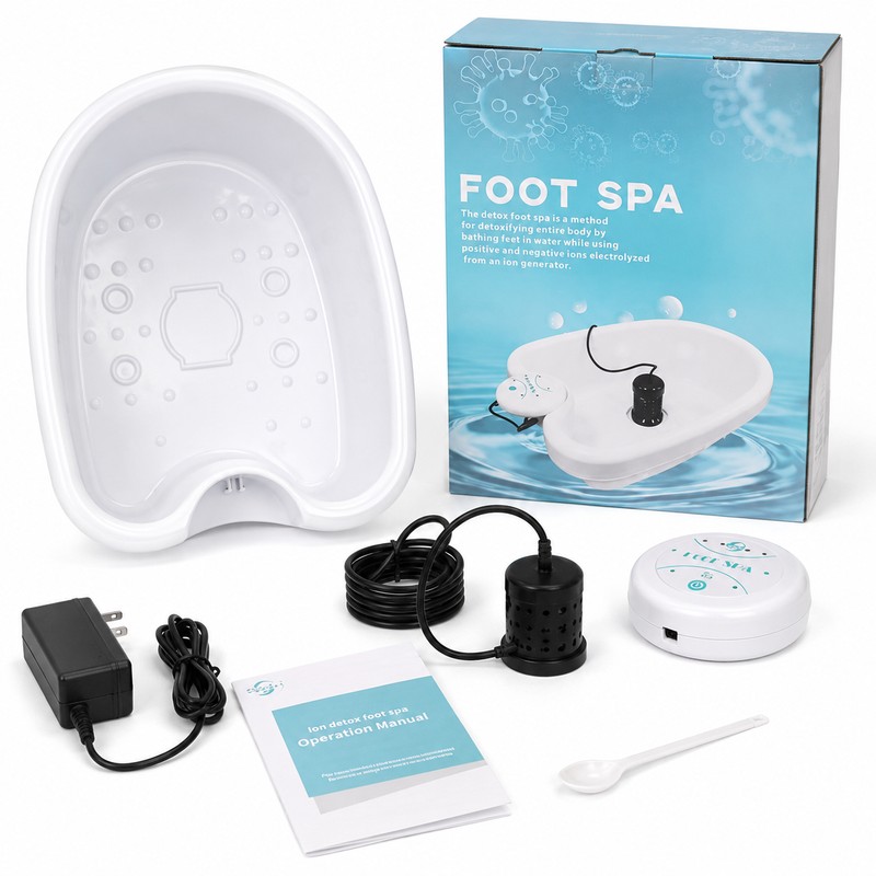 Electric Foot Spa System for Home Relaxation – 30-Minute Timed