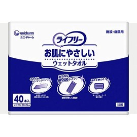 Gライフリーお肌にやさしいウェットタオル / 94754　40枚　ケース(10個入)
