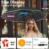 GOHHME Umbrella Storm Resistant Pocket Umbrella Inverted 10 Ribs Umbrella