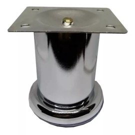 Herrajes Guerrero Pata Metálica 5 Cm Tubular Econ Oslo Elefante Caja 120 Pzas