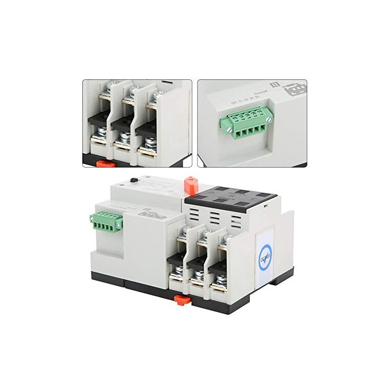 Interruptor de Transferencia Automática de Doble Potencia Interruptor de Transferencia