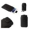 DFVmobile - Leather Pouch Case Pocket Sleeve Bag & Outer
