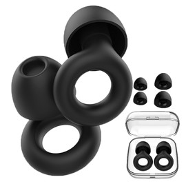 Tapones para oídos,Tapones para la Reducción Del Ruido,26db Tapones para los Oídos para Dormir,Tapones Oídos de Silicona,Auriculares con Reducción de Ruido,para Conciertos,Motociclismo,Viajes,Trabajo