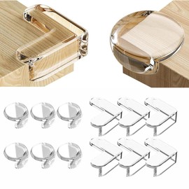 Desk Corner Cover Corner Guard Transparent Protective Corner Cushion Corner Guard Cushion Corner Corner Guard Round and L Shaped Guard Corner Guard Corner Guard for Furniture Corner Protective Cover