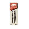 Makita 723010-7-2 No 3 Jig Saw Blade, 2-Pack , Black