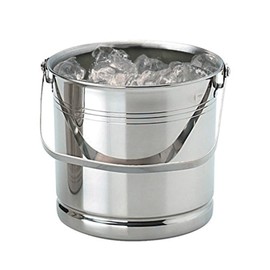 Zodiac WB-ICEBK Ice Bucket Stainless Steel, H 5' x d 5'