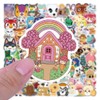 Animal Crossing Stickers 100 Pcs for Laptop, Bumper, Water Bottles,