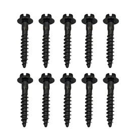 Shakas 10 PCS Air Box Bolt Screws Replaces 11549031, Air Filter Housing Mmounting Bolts, 6509605AA Hexagonal Rustproof Fastener Replacement, Compatible with Chrysler Jeep Dodge Ram Repair Accessories