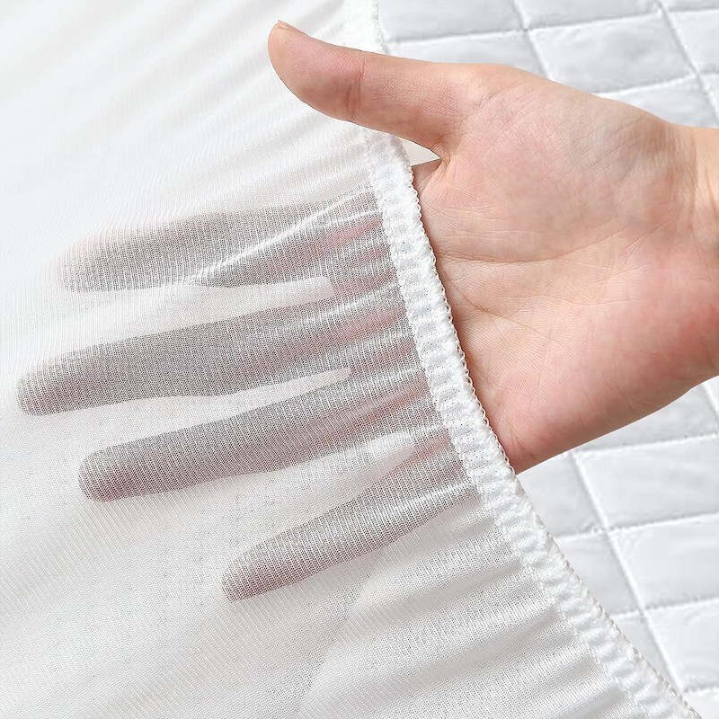 AR Ware Quilted Small Double Mattress Protector, Breathable - Anti