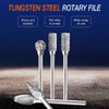 5pcs Rotary Point Burr Set Die Grinder Bit with 10