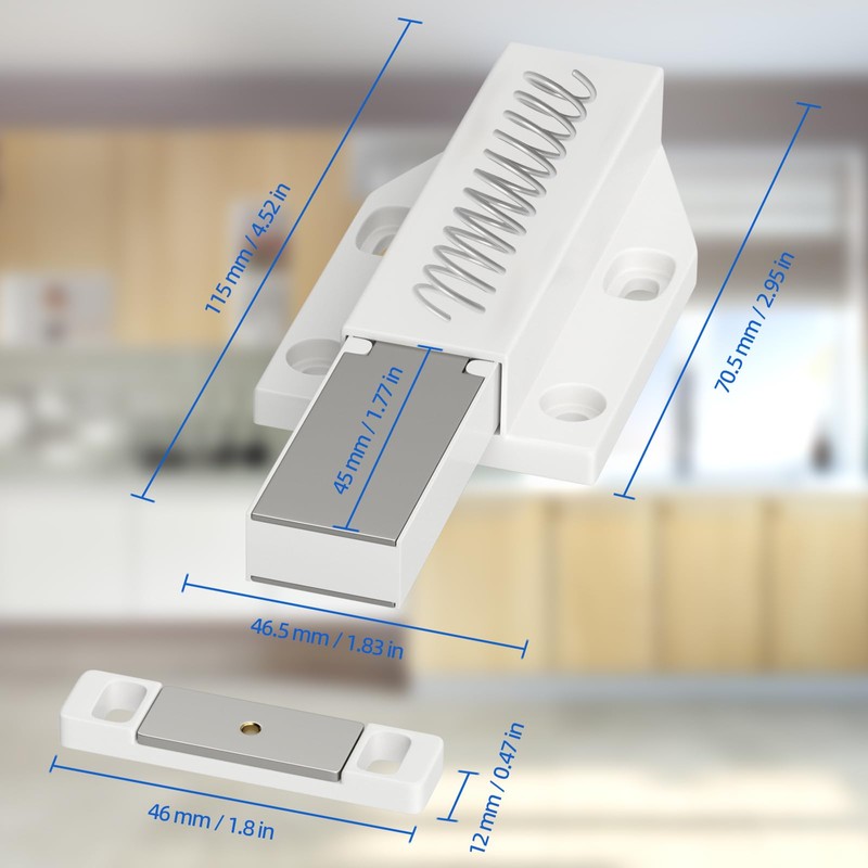 Magnetic Push to Open Jiayi Push Release Magnet Cabinet Door