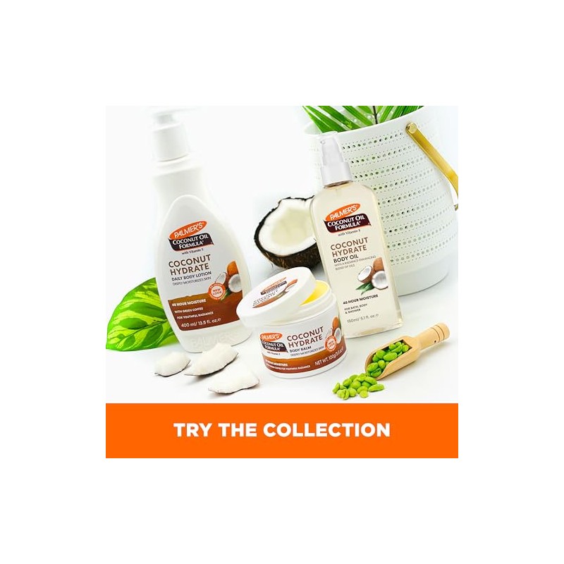 Palmer's Coconut Oil Formula, Bálsamo Corporal Humectante - Concentrado Sólido
