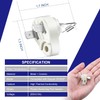 Dreyoo 2 Pack Thermal Cut Off Fuse 152°C, Compatible with