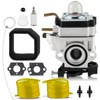 Topkidame 308054121 Carburetor Fits for Ryobi RY25AXB 25cc Gas Jet