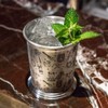 Urban Bar Julep Cup, with Tropical Decoration Tiki 18/8 Stainless