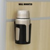 TRANSWARPS Wall Cup Holder, Universal Multi Size Cup and Mug