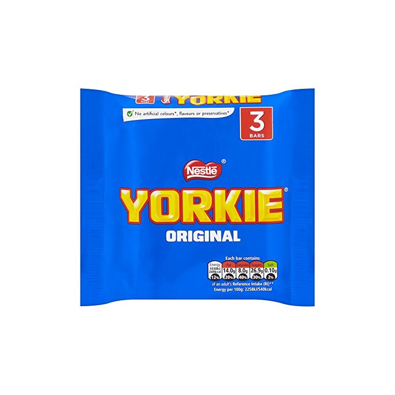 Yorkie Nestle Yorkie Original Chocolate Bar Yorkie Nestle Yorkie