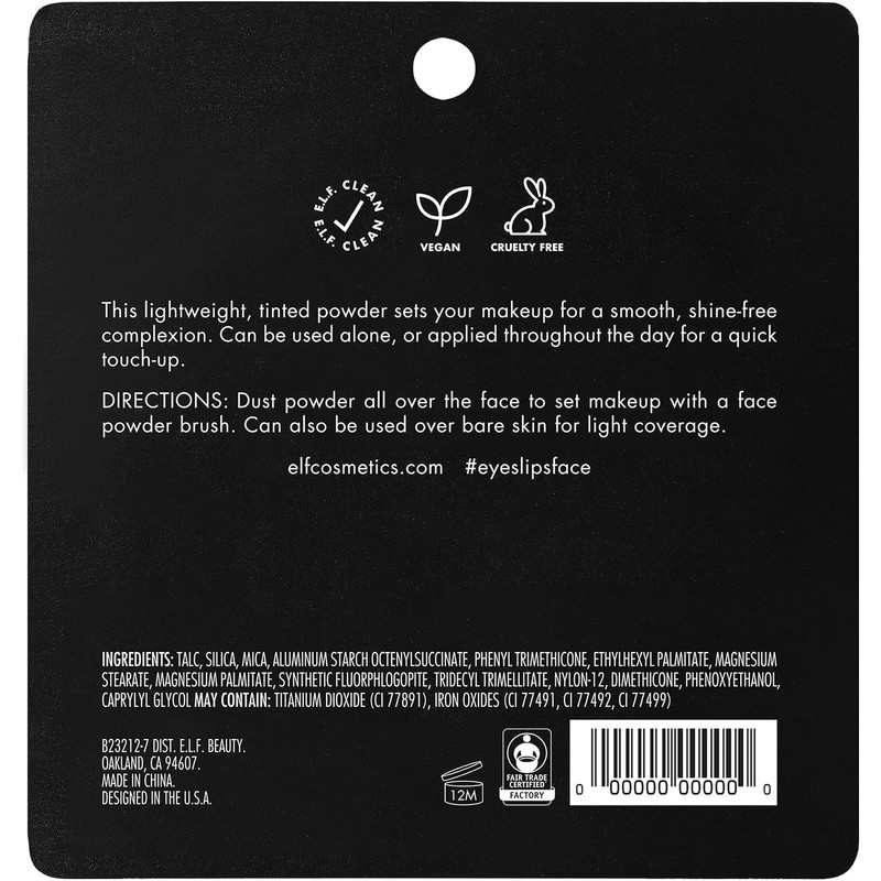 e.l.f. Prime & Stay Finishing Powder - Light/Medium