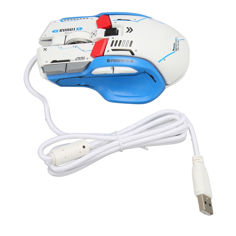 Wired Mechanical Mouse Macro Programming RGB Light Mouse 12800 DPI