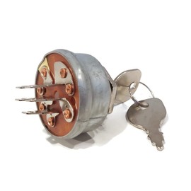 The ROP Shop | Ignition Switch with Keys for Hustler Lawn Mower 52", 60", 72" Yard Lawn Garden