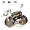 Kerafactum Henkelmann Food Carrier Stainless Steel Tier Container Transport Container