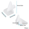 Briny River 100Pcs Shelf Support Peg 1/4 Inch Shelf Pegs